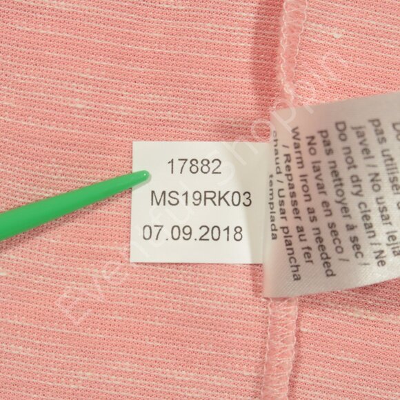 Peter Millar Linen Cotton Polo Shirt Mens M Pink Collection Striped - Picture 6 of 7